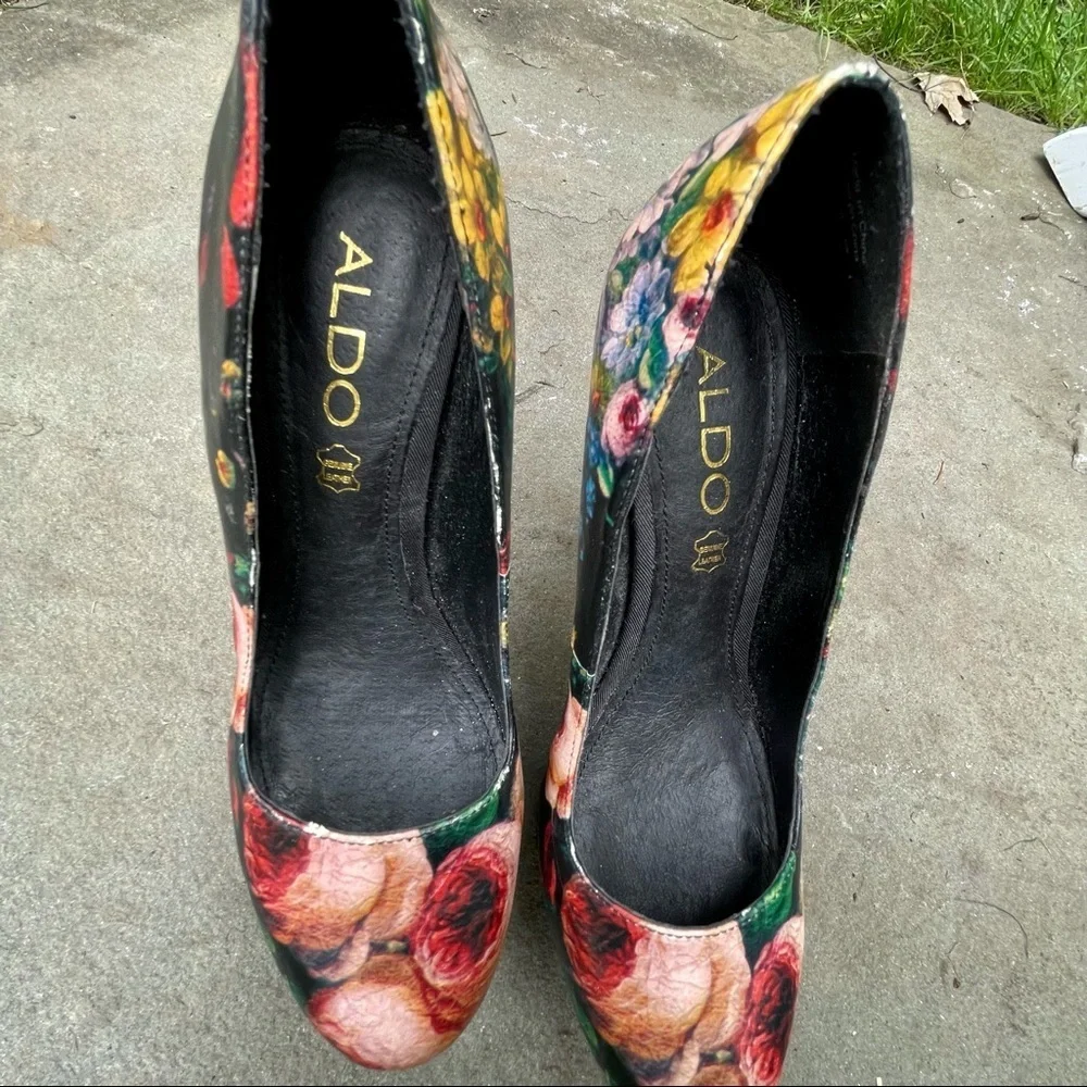 Aldo Floral Stilettos
